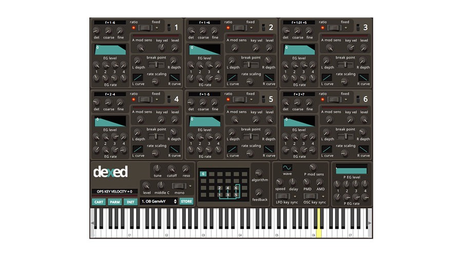 Dexed Free Synth Vst