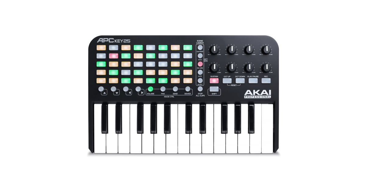 Akai APC按键25 ableton控制器