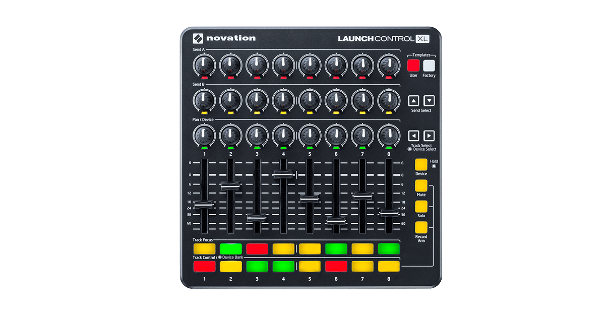 Novation发射控制xl ableton控制器