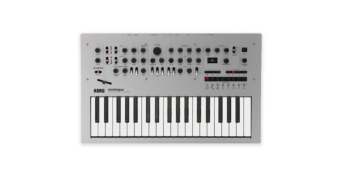 Korg Minilogue.