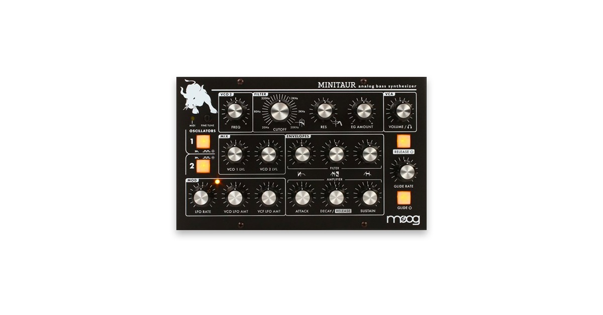 Moog Minitaur.