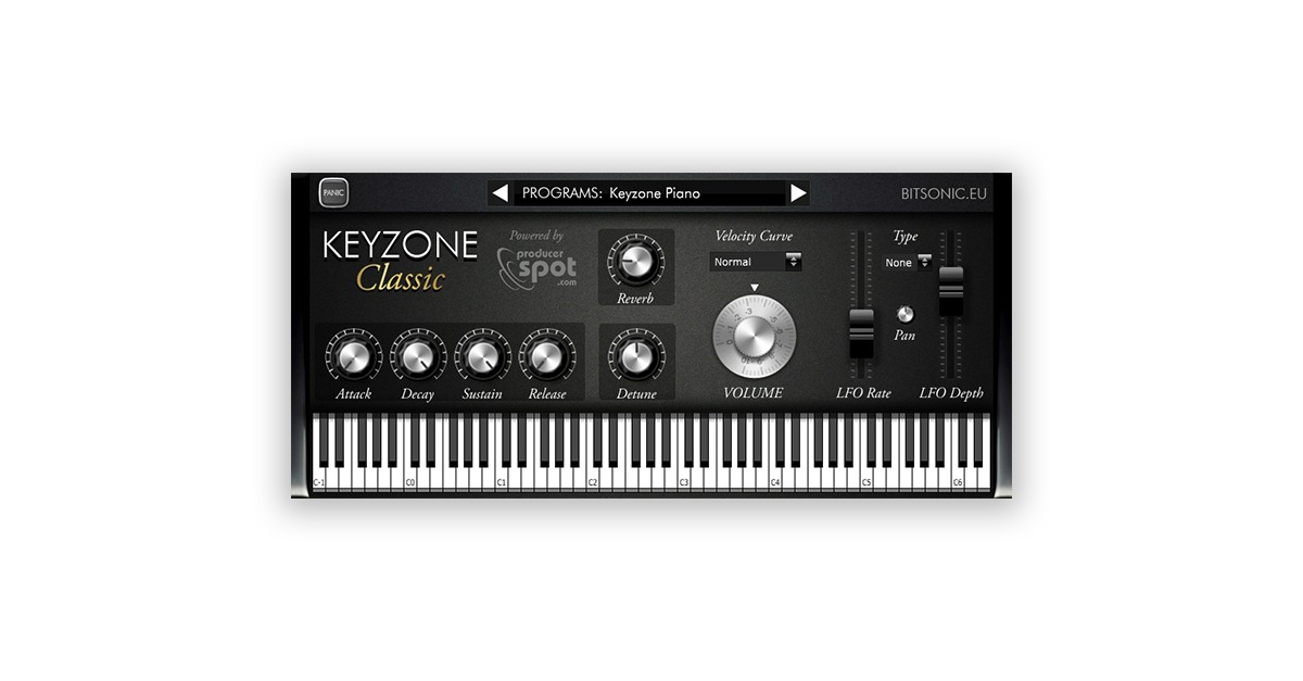 Keyzone经典免费VST