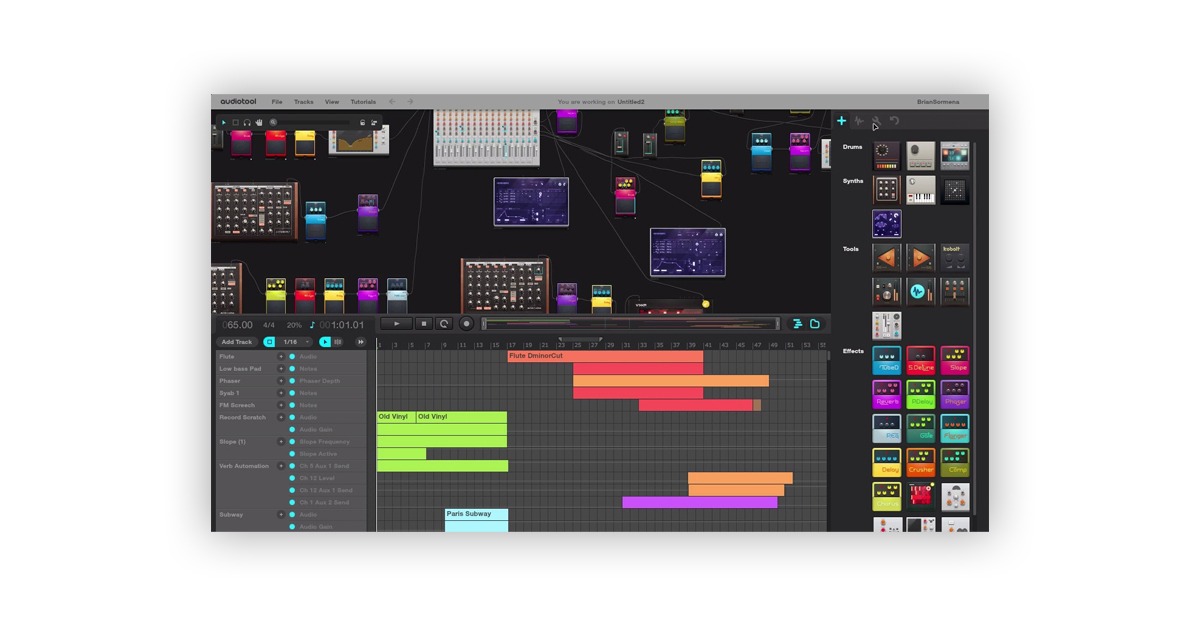 音频工具在线daw