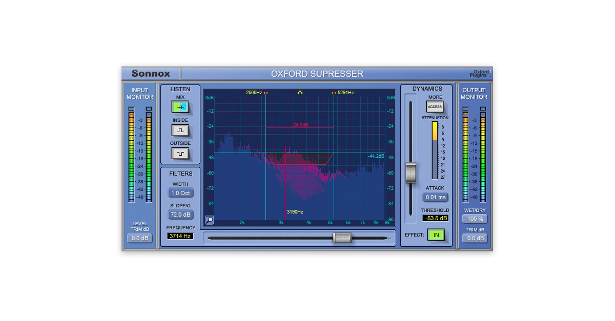 Sonnox Oxford Supresser V3 De-esser插件