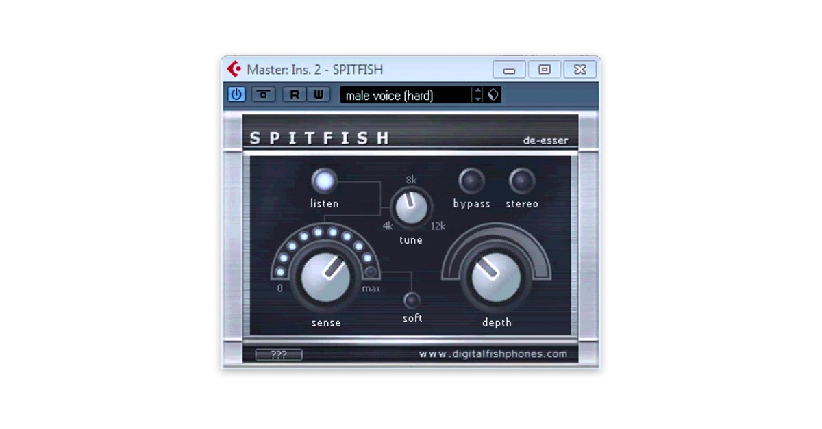 Digitionfishphones Spitfish Free De-esser插件