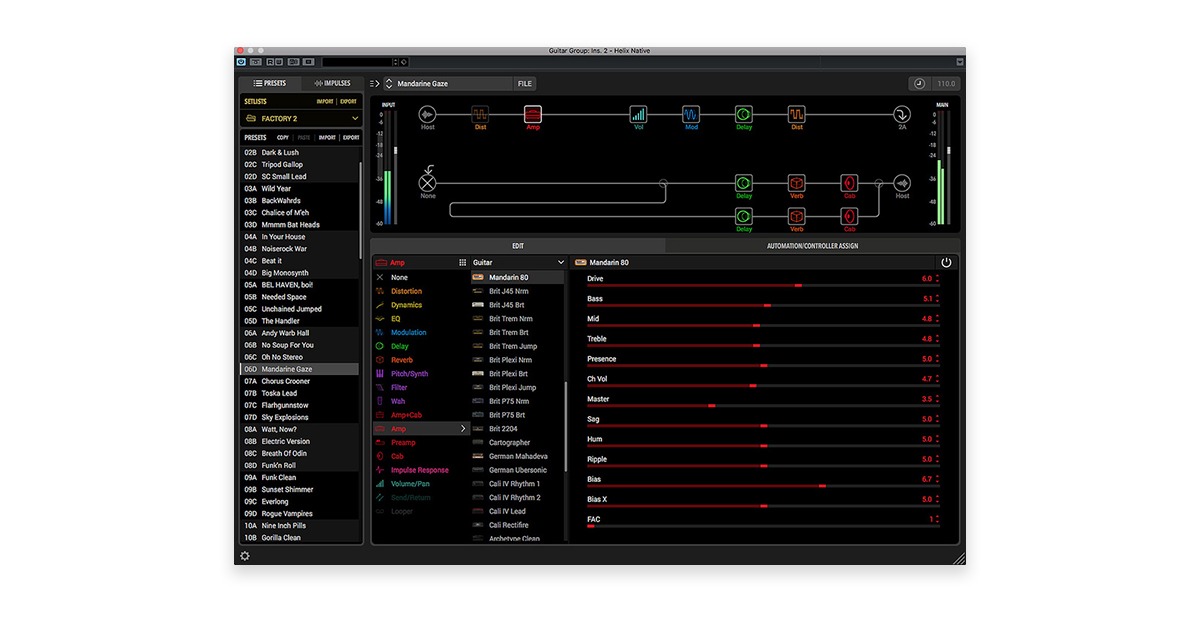 Line6 Helix本机吉他VST