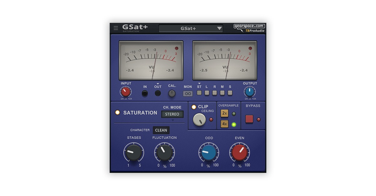 tbproaudio gsat +自由饱和插件